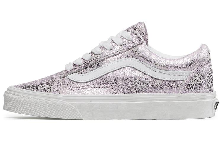 Vans Old Skool Classic Low Tops Casual Skateboarding Shoes Pink