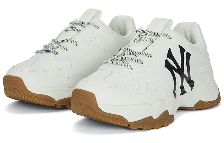 MLB Big Ball Chunky Low Top Chunky Sneakers Unisex Ecru