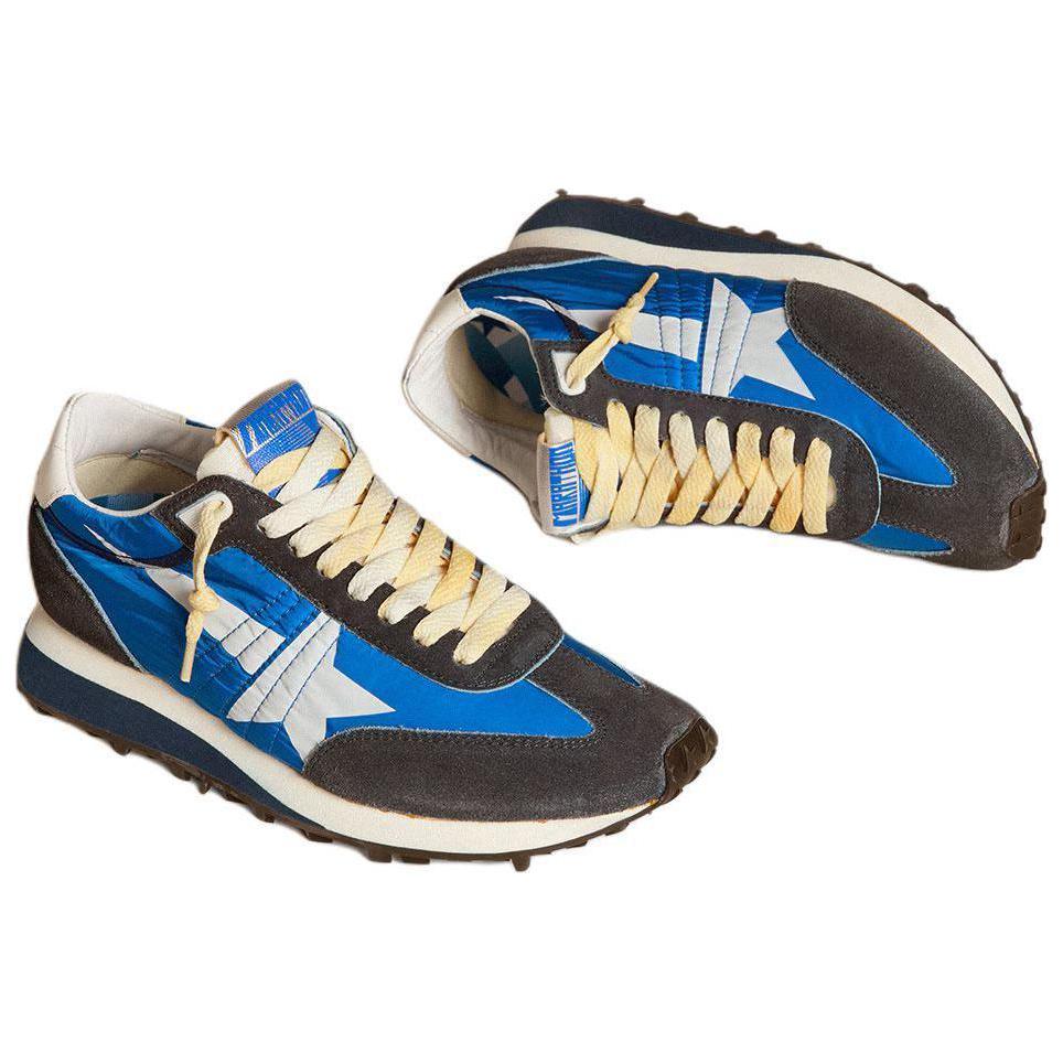 Golden Goose Running Marathon Panelled Sneakers купить в интернет-магазине Yoocart с быстрой доставкой по России.