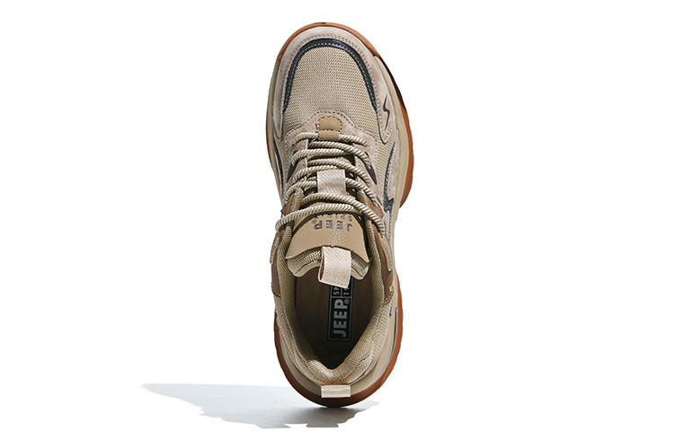 JEEP SPIRIT Casual Shoes Men Low Top Natural Deer