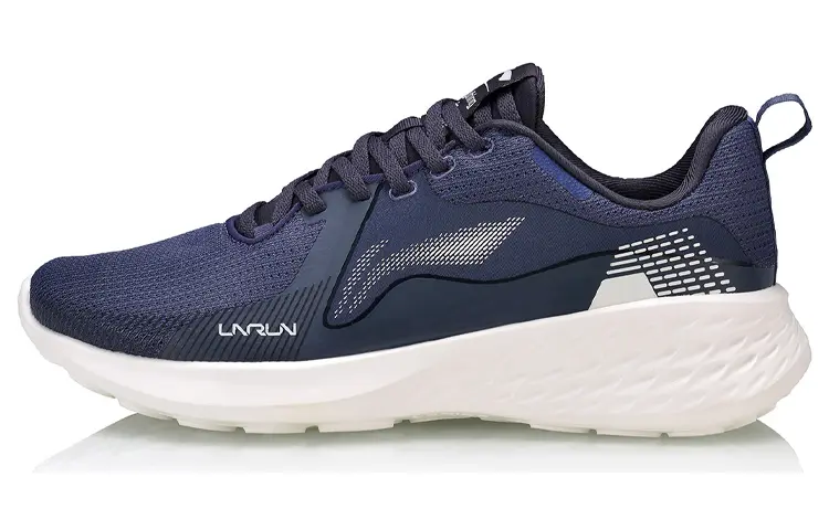 LiNing SOFT ELEMENT Lightweight Shock Absorbers Low top Running Shoes Unisex Dark Blue