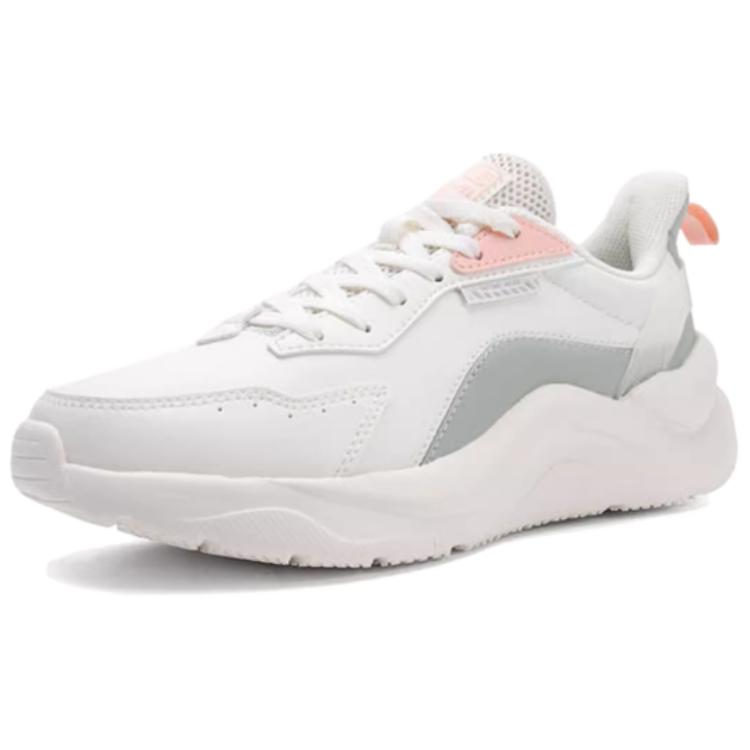 361° Cushioned Slip Resistant Low Top Casual Shoes Women's White Green