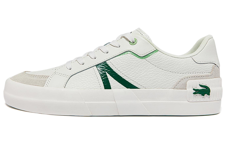 LACOSTE Low-Top Skateboard Shoes Men's White