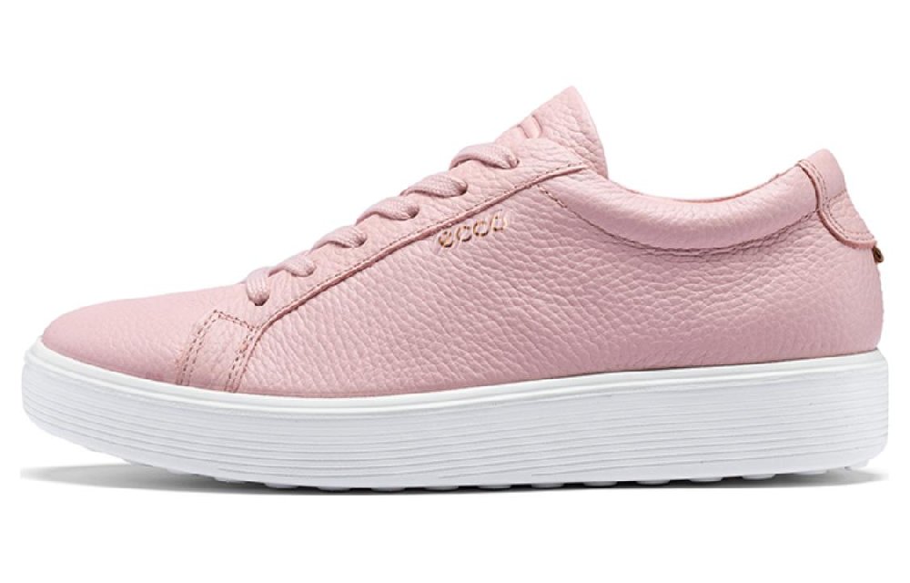Ecco Soft Cool 60 Anniversary Stylish Skateboarding Shoes Women's Silver Pink