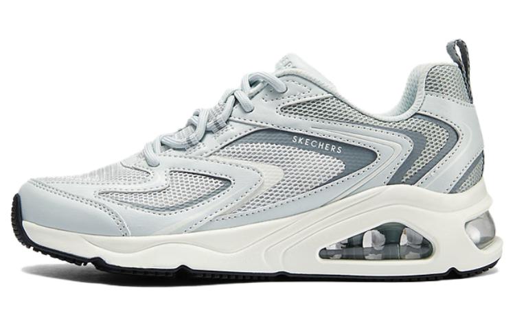 Skechers Street Tres-Air Uno Cushioning Wear-Resistant Low-Top Casual Shoes Women's Blue White