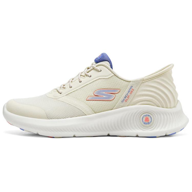 Skechers GO WALK Casual Shoes Women's Low-Top Ecru