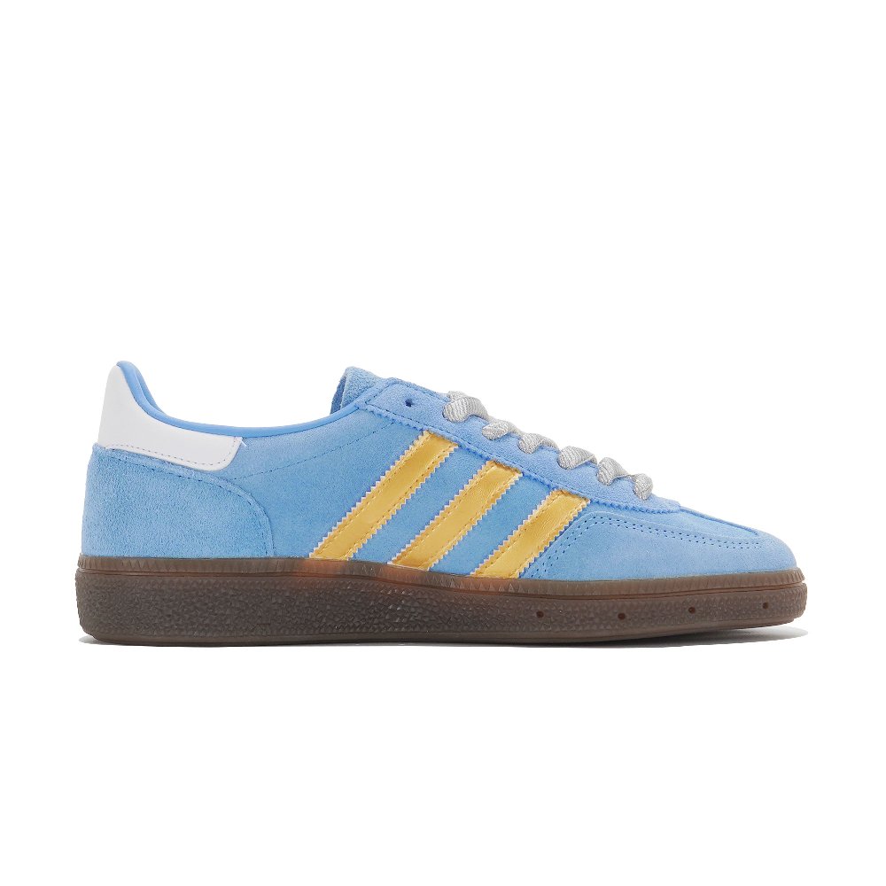 Adidas Originals HANDBALL SPEZIAL Anti-Slip Wear-Resistant Low-Top Skateboard Shoes Unisex Yellow Blue