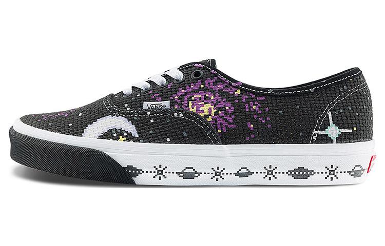 Vans X Clottee Authentic 'Pixelated Universe Black'
