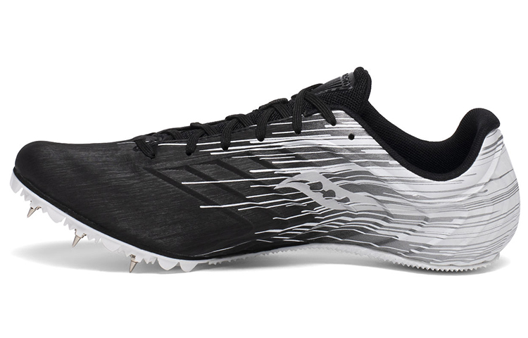 Saucony Spitfire 5 Spitfire 5 Low Top Running Shoes Men's Black White