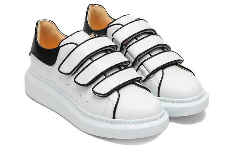Alexander McQueen Oversize Sole Sneakers 'White Black' Women's
