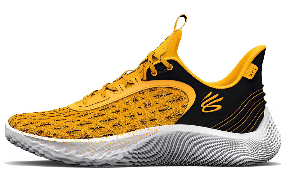 Under Armour Curry Flow 9 Tb Steeltown Gold White
