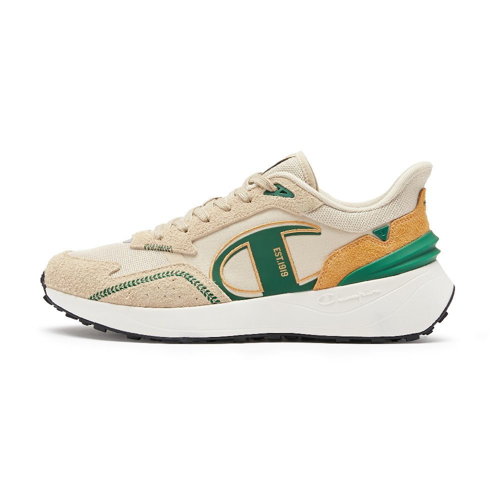 Champion Anti-Slip Wear-Resistant Running Shoes Men's Khaki