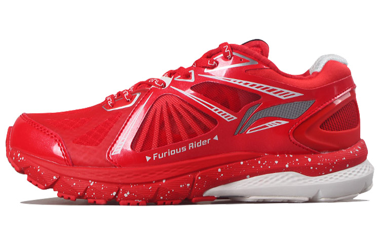 LiNing Furious Rider 3 Cushioning Low-Top Running Shoes Women's Red