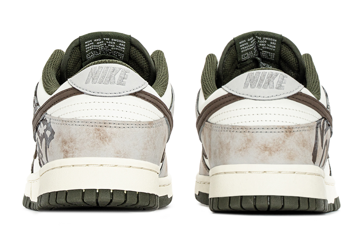 Nike Dunk Abrasion Resistant Low top Skateboard Shoes Men's Gray White купить в интернет-магазине Yoocart с быстрой доставкой по России.