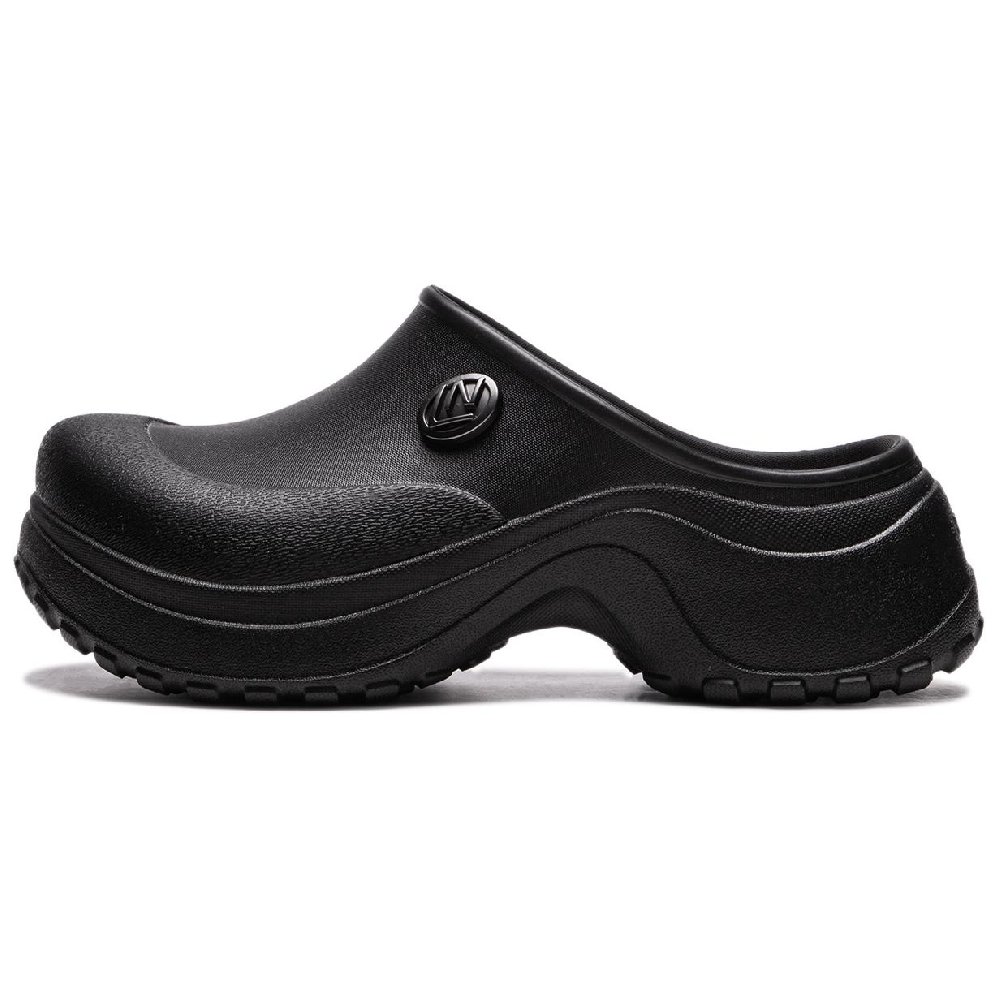 LiNing Project* Abrasion-Resistant Wrap-toe Slippers Women's Black