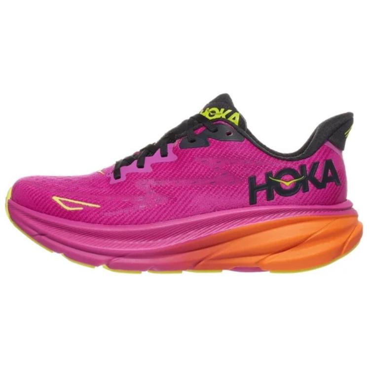 HOKA ONE ONE Clifton 9 Fuchsia Black