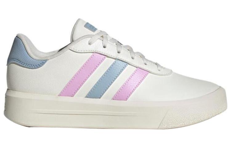 Adidas Court Platform Shoes 'Off White Lilac Blue' Women's