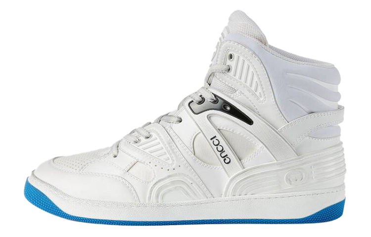 GUCCI High top Basketball Shoes Men's Blue