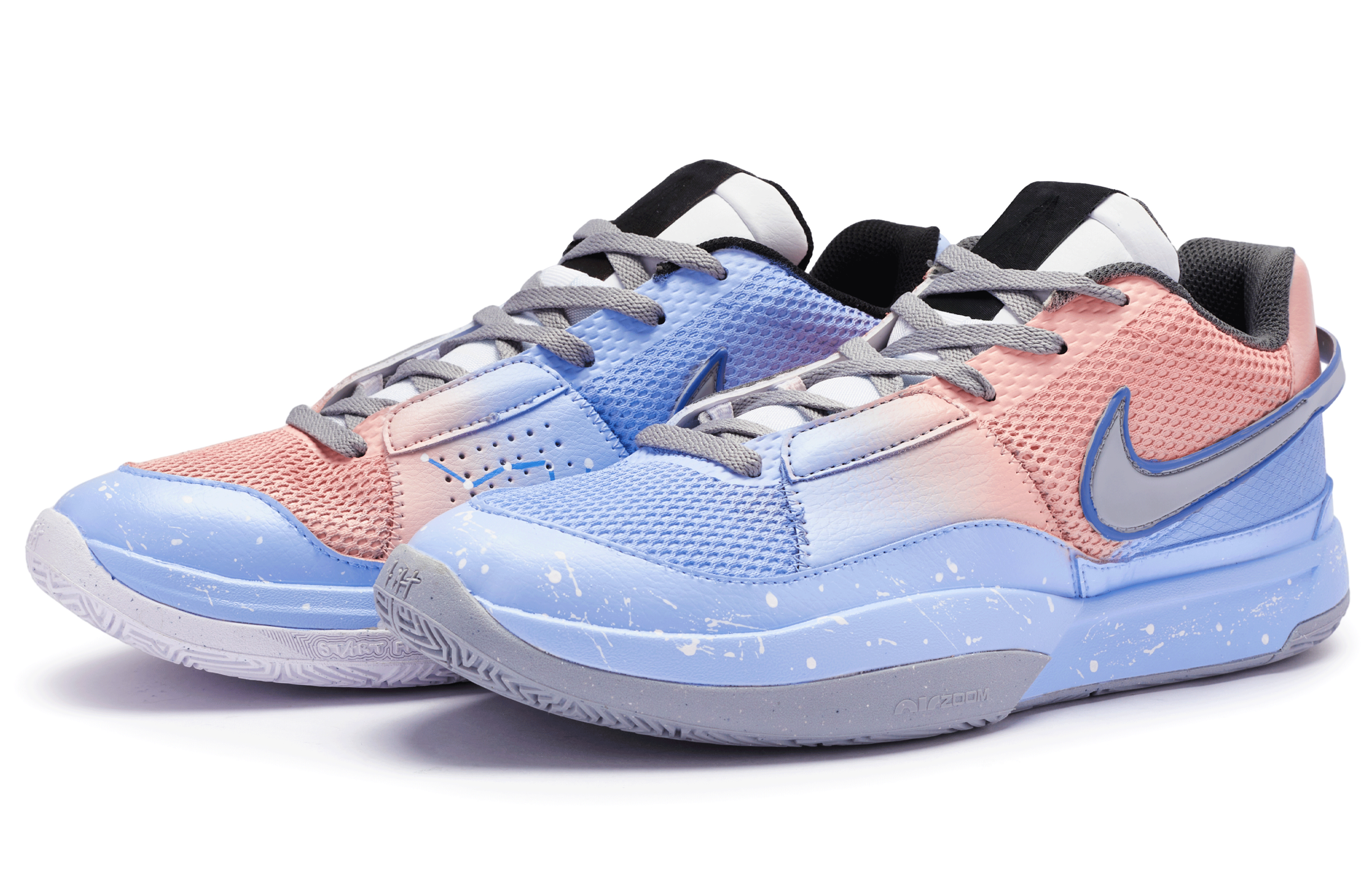 Nike Ja 1 Morant 1st Generation 811 Manufacturing Cushioned Slip-Resistant Low-Top Basketball Shoes Unisex Purple Pink купить в интернет-магазине Yoocart с быстрой доставкой по России.