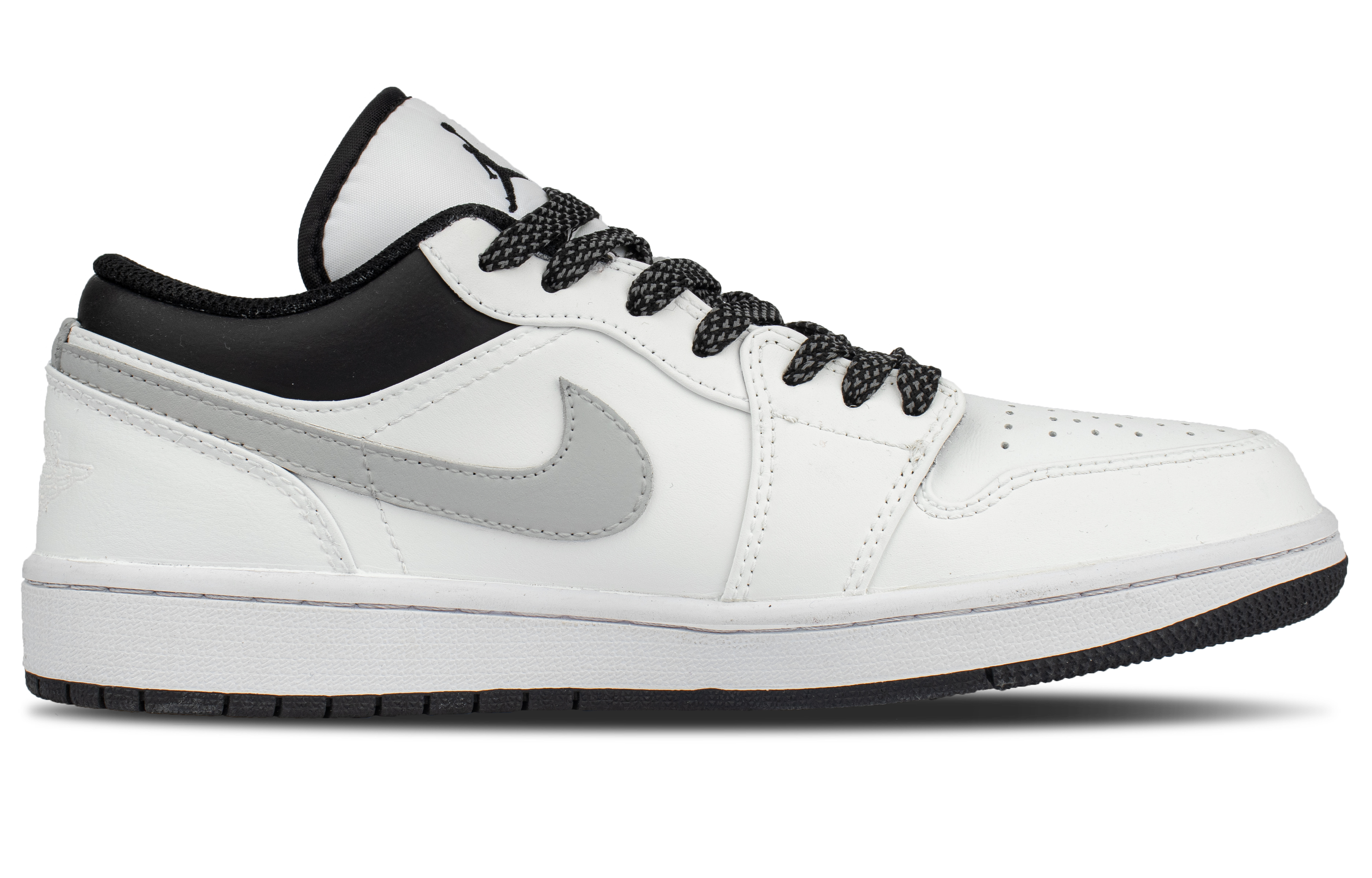 Jordan Air Jordan 1 Cushioning And Breathable Low top Vintage Basketball Shoes Unisex White купить в интернет-магазине Yoocart с быстрой доставкой по России.