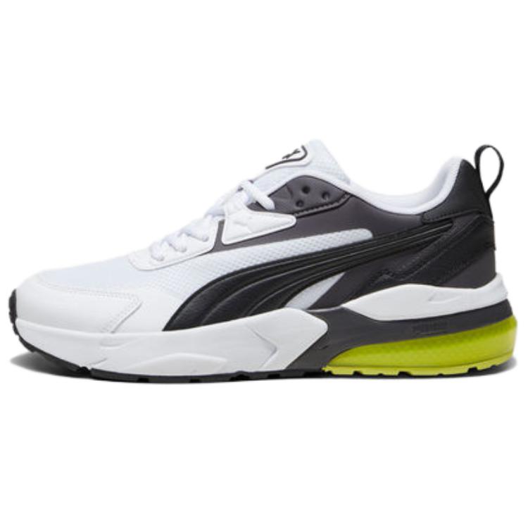 PUMA Vis2k Cushioning Wear-Resistant Low-Top Casual Shoes Men's White Black Green