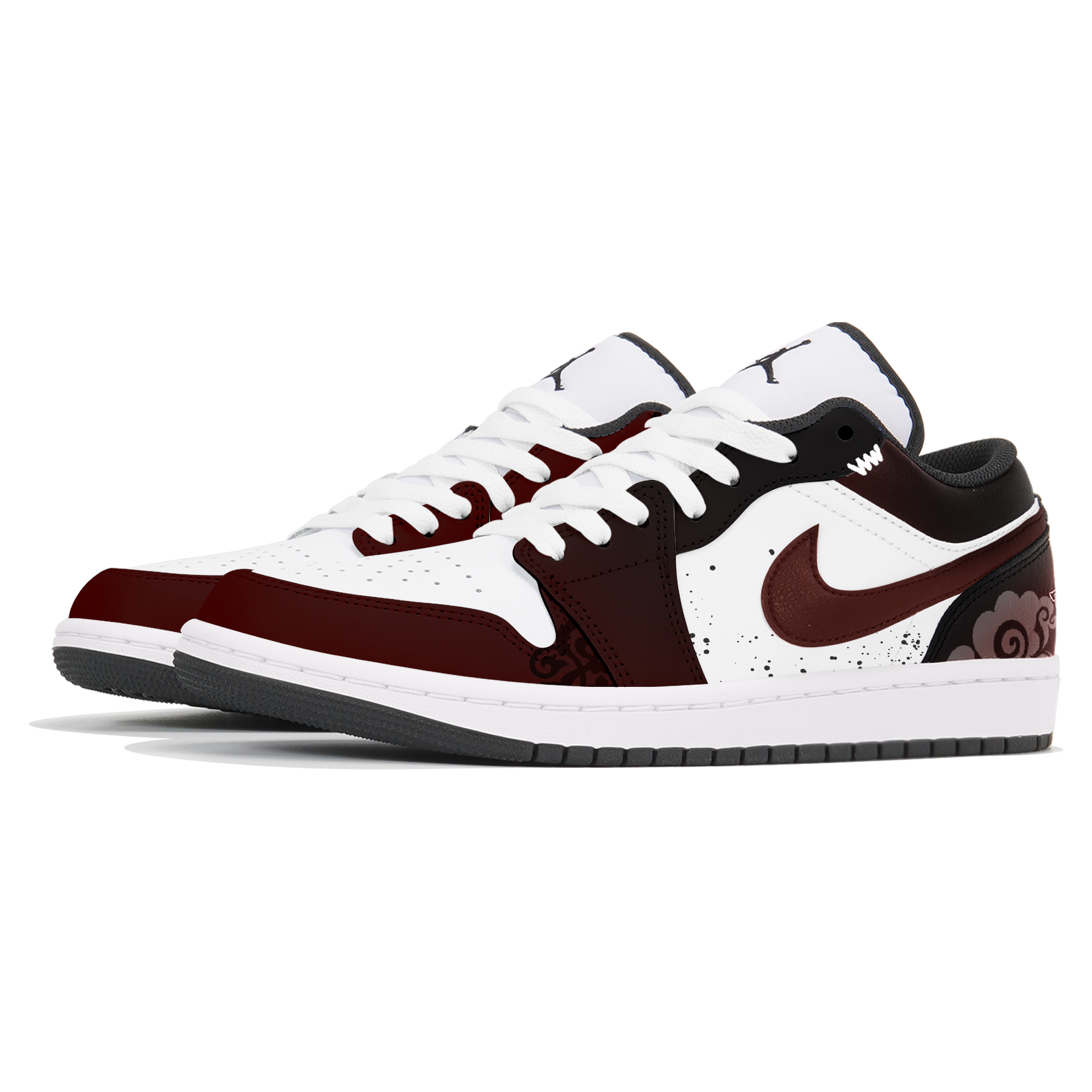 Jordan Air Jordan 1 Vintage Basketball Shoes Men Low Top Red купить в интернет-магазине Yoocart с быстрой доставкой по России.