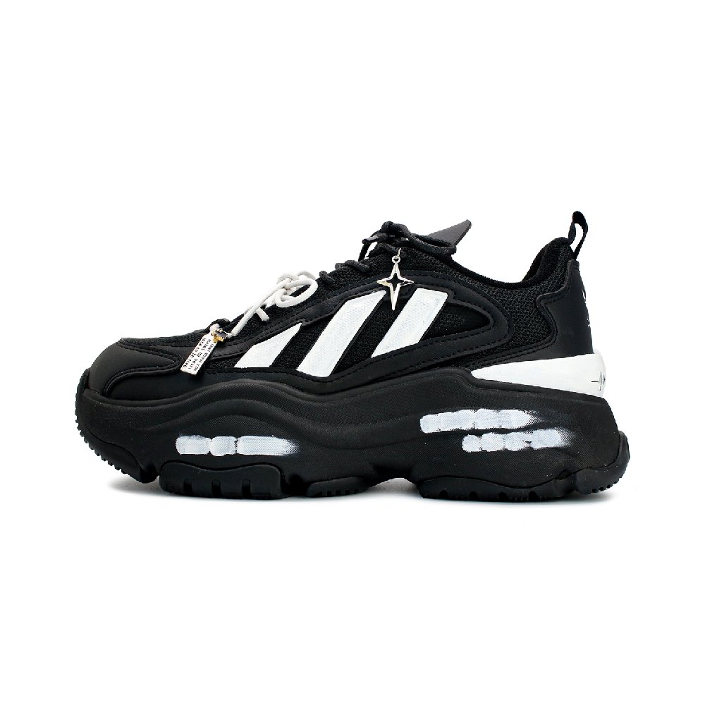 Adidas Originals OZGAIA Anti Slip Wear Resistant Low Top Casual Shoes Women's Black White