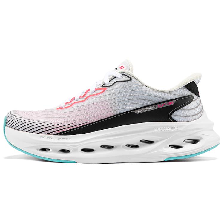 Skechers Women's GO Series Breathable Coverage Support Low Top Casual Running Shoes Women's White