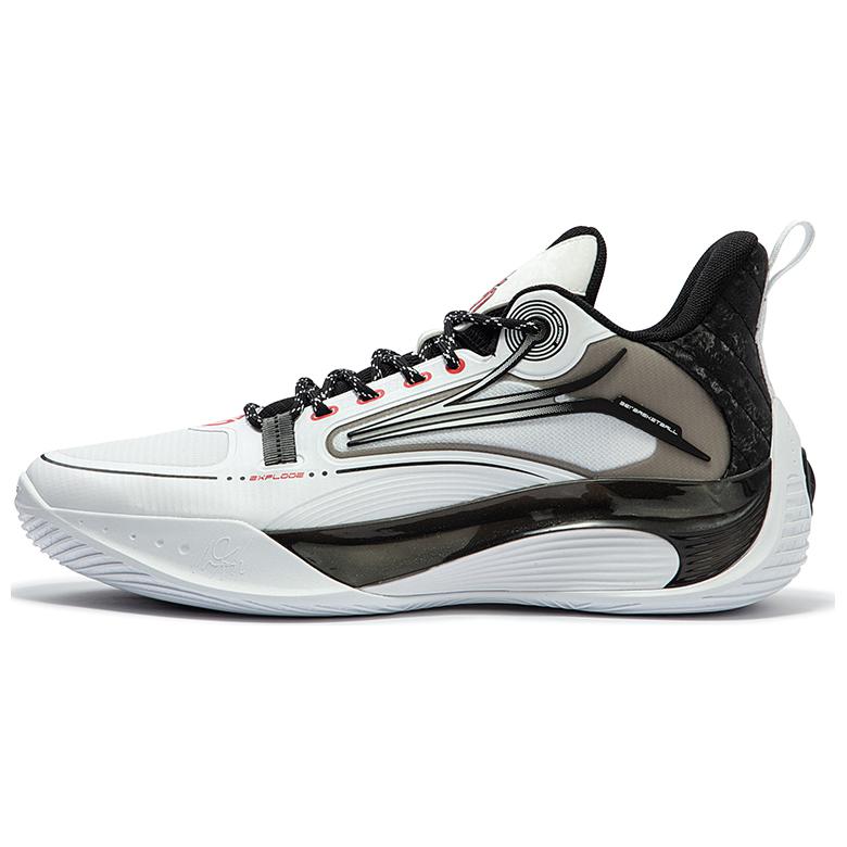 361° AG Shine 2.0 Anti Slip Wear Resistant Basketball Shoes Men's White Black купить в интернет-магазине Yoocart с быстрой доставкой по России.
