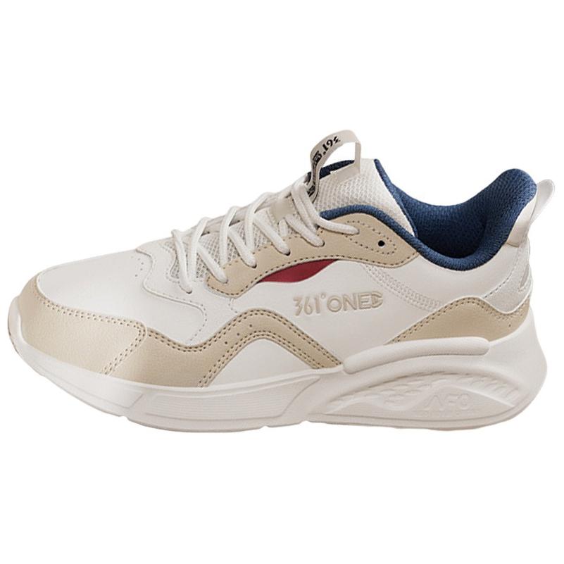 361° Life Collection Slip Resistant, Abrasion Resistant, Lightweight Low top Casual Shoes Women's White Beige Red