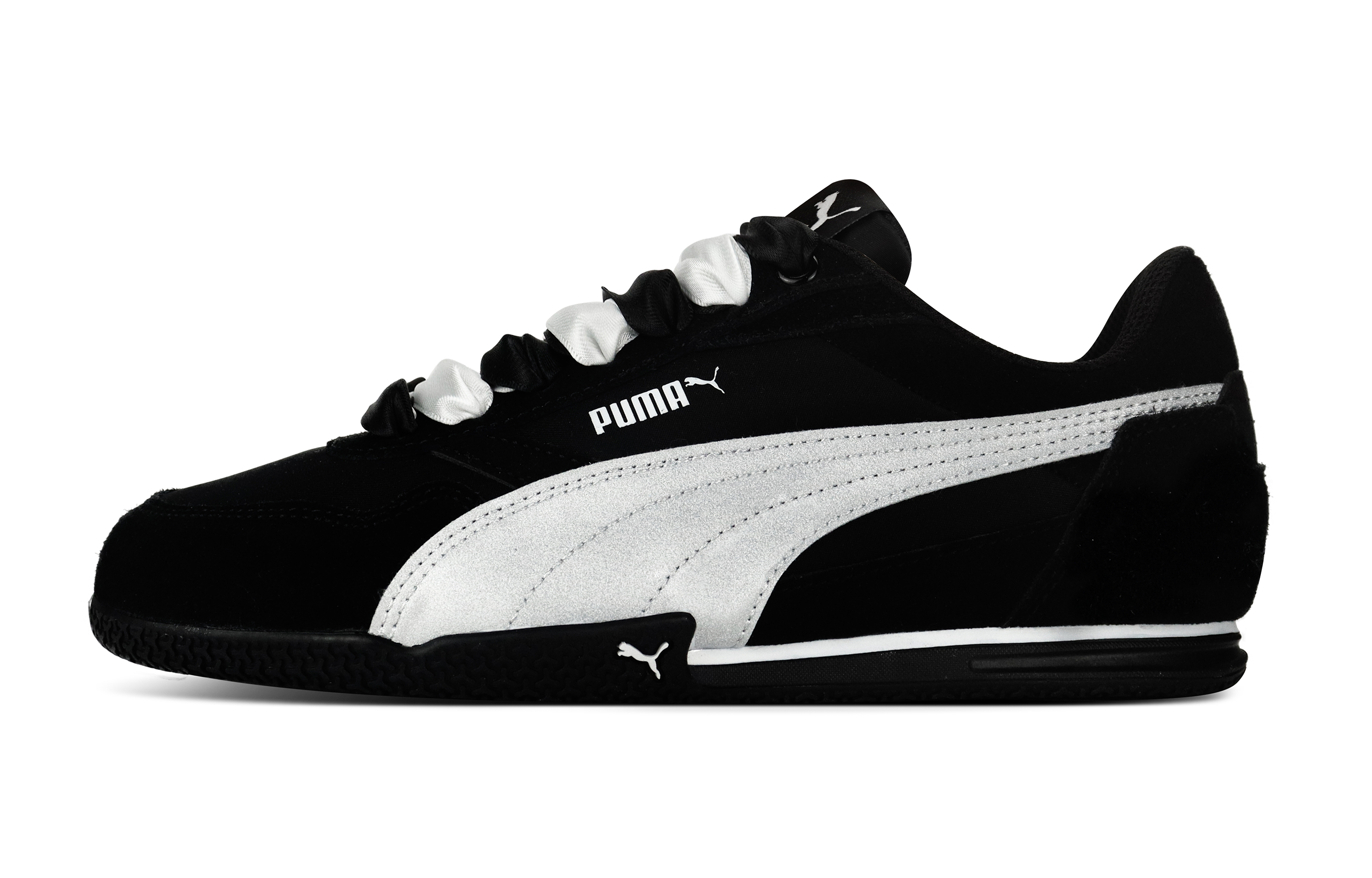 PUMA BELLA DONNA Low top Casual Shoes Women's Black Silver