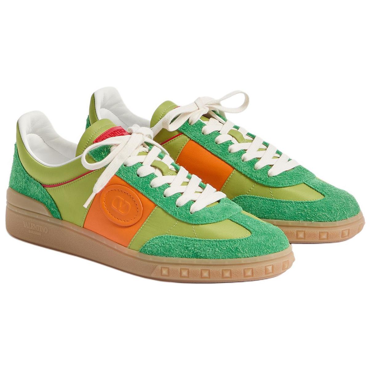 Valentino Upvillage Low Top Skateboard Shoes Men's Green