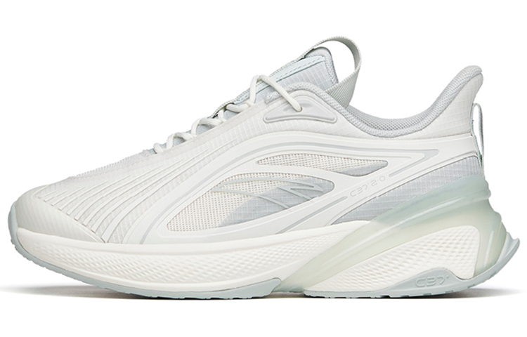 Anta C37 2.0 Abrasion Resistant Slip Resistant Low top Running Shoes Women's White Gray Green