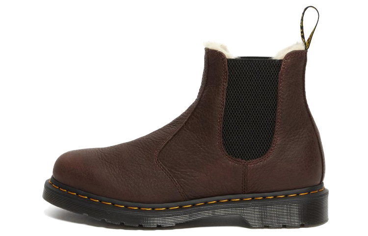 Dr. Martens 2976 Faux Fur Lined Chelsea Boots 'Cask'