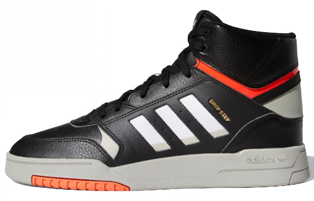 Adidas Drop Step 'Black Solar Red'