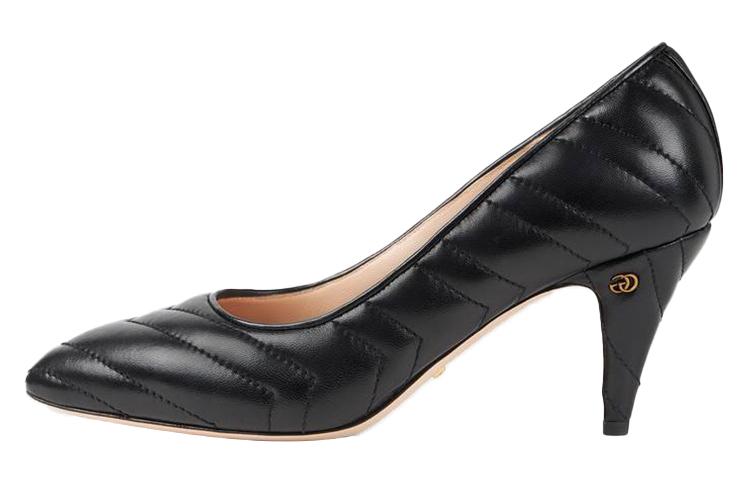 GUCCI Matelassé Leather Pumps