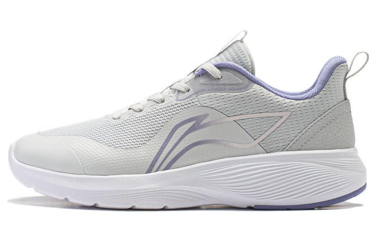 LINING Take A Dip Running Shoes Women's Low-Top White Gray Purple