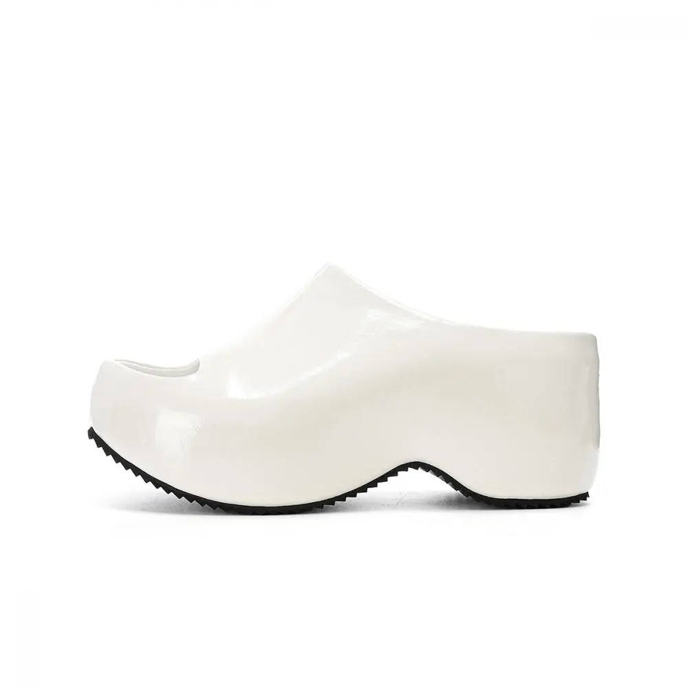EBLAN Slide Slippers Women's White