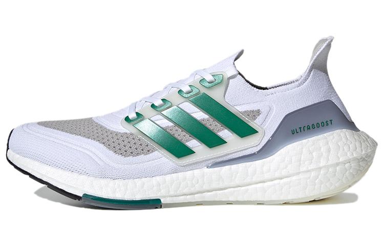 Adidas Ultra Boost 21 White Sub Green
