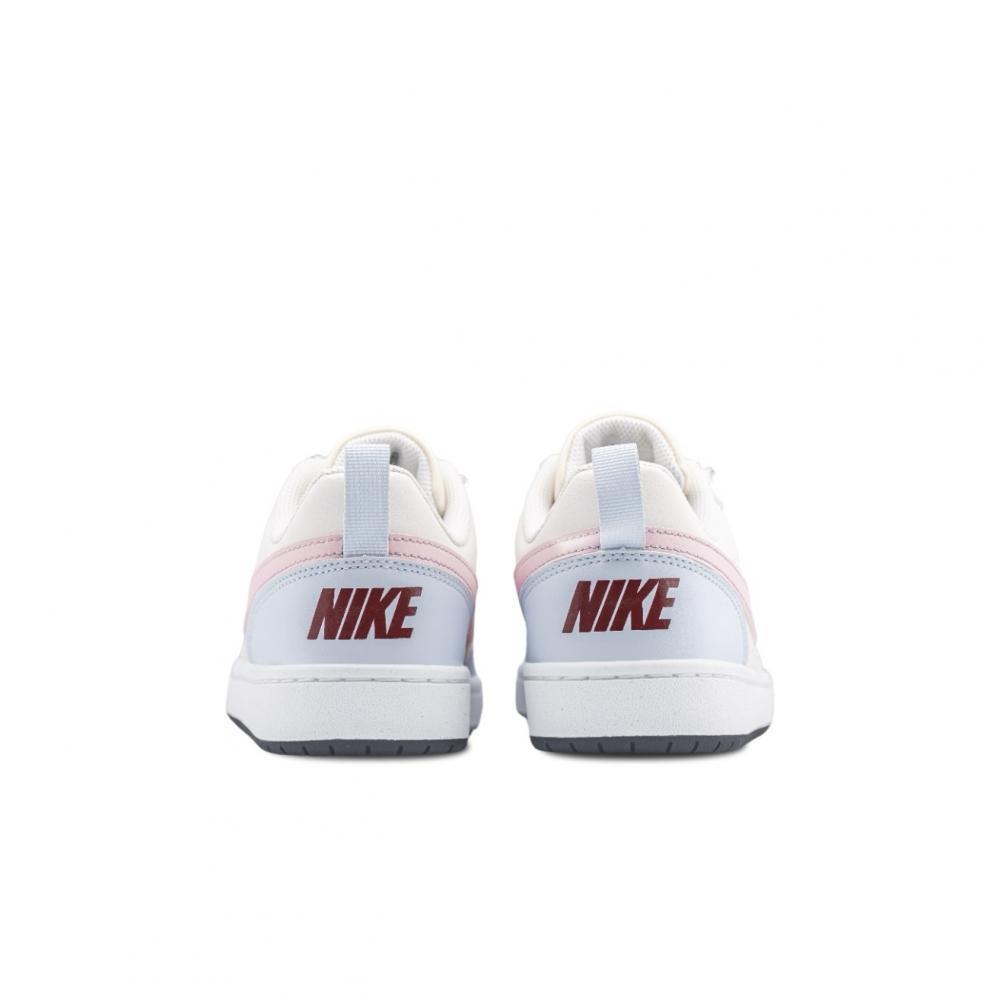 Nike Court Borough Dawn Glow Manufacturing Lightweight And Breathable Low Top Skateboard Shoes GS Blue Pink купить в интернет-магазине Yoocart с быстрой доставкой по России.