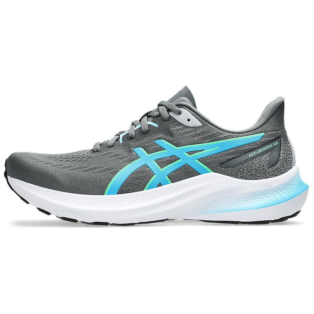 Asics GT 2000 12 Low Top Running Shoes Men's Gray