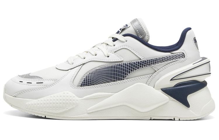 PUMA RS X '40TH ANNIVERSARY' Low Top Casual Shoes Unisex White Gray Blue