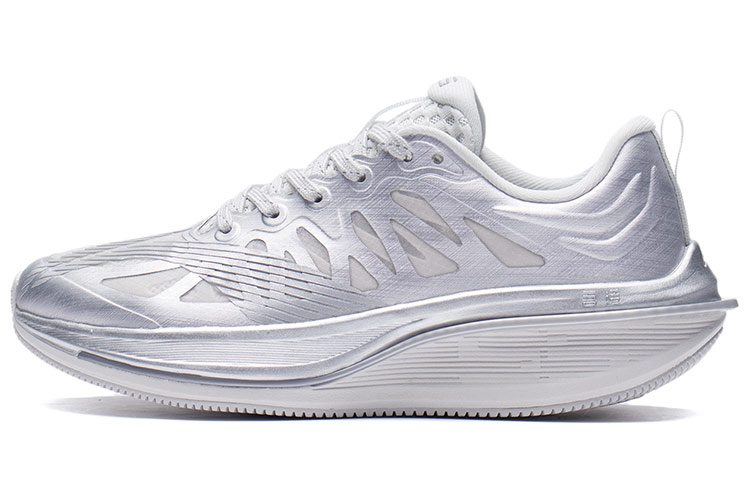 LiNing WuShi 5S 2.0 Cushioning Low-Top Running Shoes Women's Silver Gray