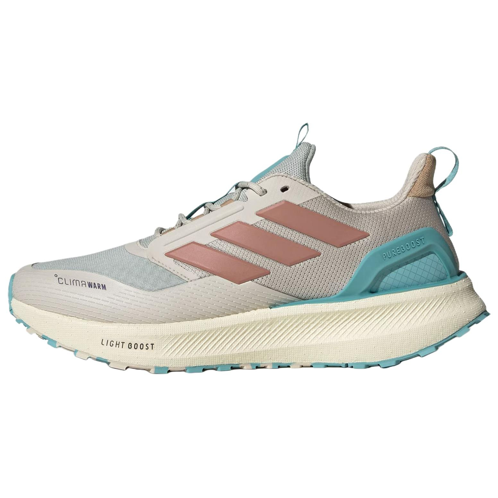 Adidas PUREBOOST 5 Slip Resistant, Abrasion Resistant, Waterproof, Thermal Rebound Running Shoes Unisex Light Brown