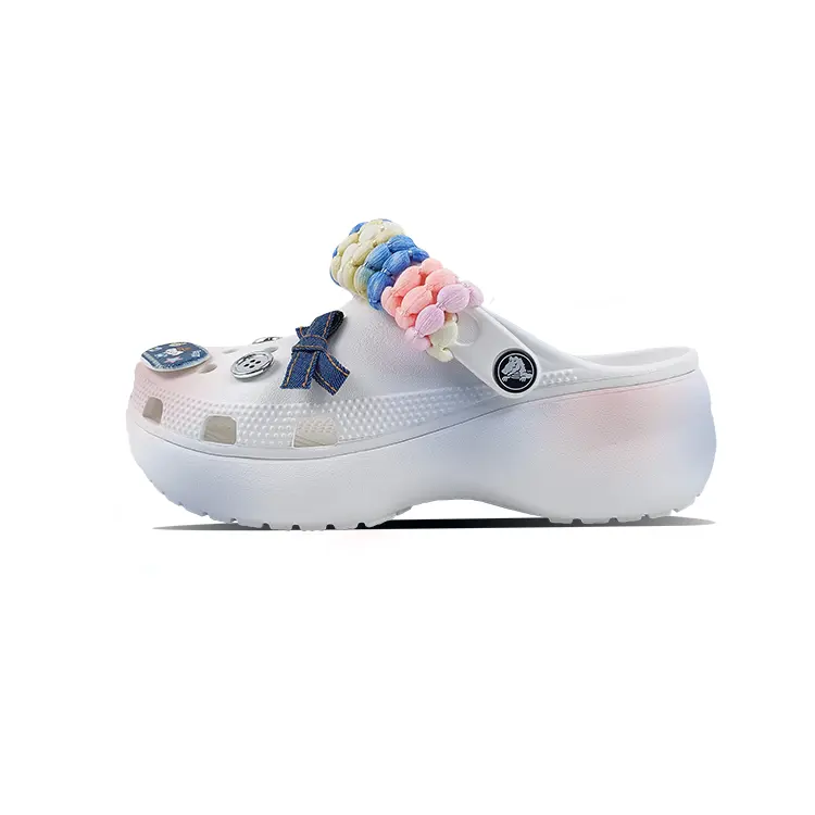 Crocs Classic Platform Clog Clogs Women's White