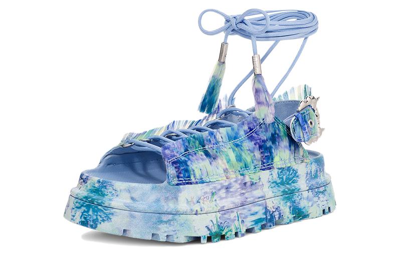 UGG Collina Strada GoldenGlow Sandal Blue Floral Women's купить в интернет-магазине Yoocart с быстрой доставкой по России.