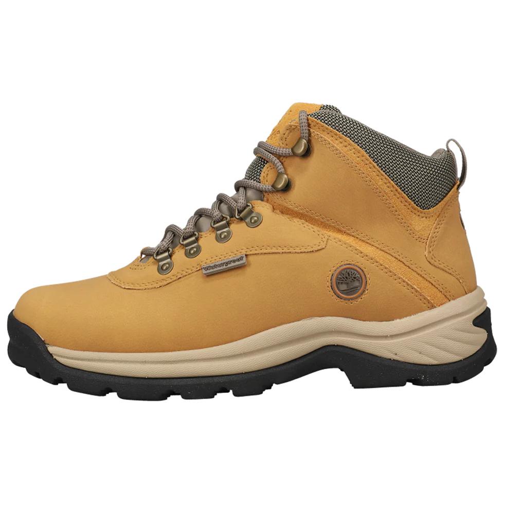 Timberland White Ledge Anti Slip Wear Resistant Mid Top Hiking Shoes Women's Brown