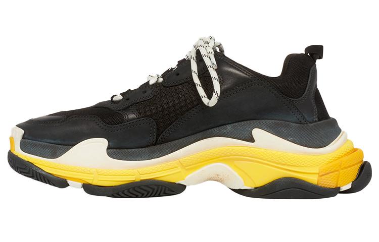 Balenciaga Triple S Sneaker 'Black Yellow'