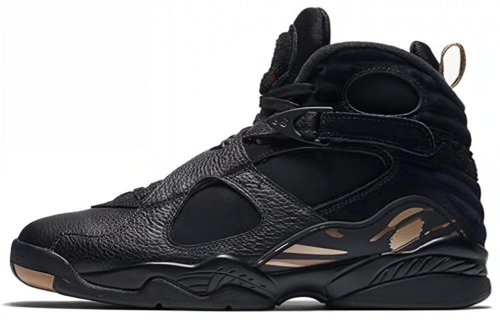 Jordan Air JORDAN 8 Винтажные баскетбольные кроссовки High Top Унисекс
