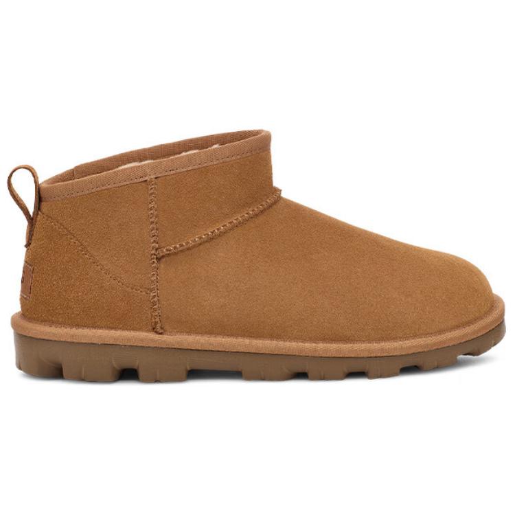 UGG Warm Slip-Resistant Short Snow Boots Unisex Brown